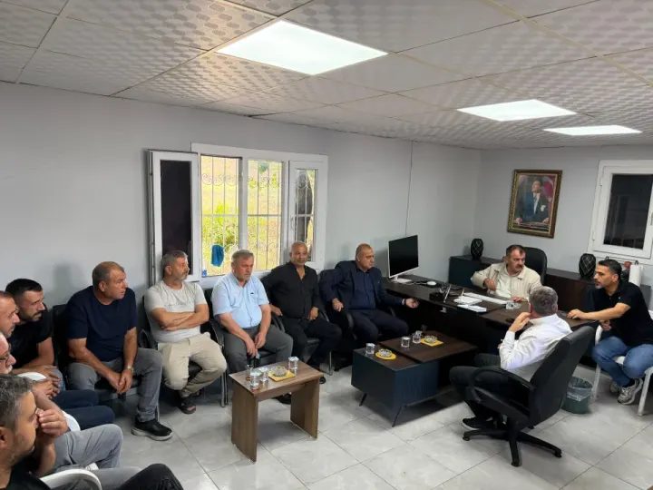 Denizli Dolmuş Kooperatifi’nde "Terörsüz Türkiye" ve Esnaf Gündemi Konuşuldu
