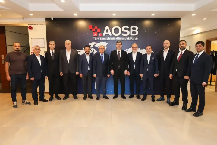 AOSB ve Ticaret Borsası’na Anlamlı Ziyaret! Mustafa Özkan Ortak Akıl Mesajı Verdi