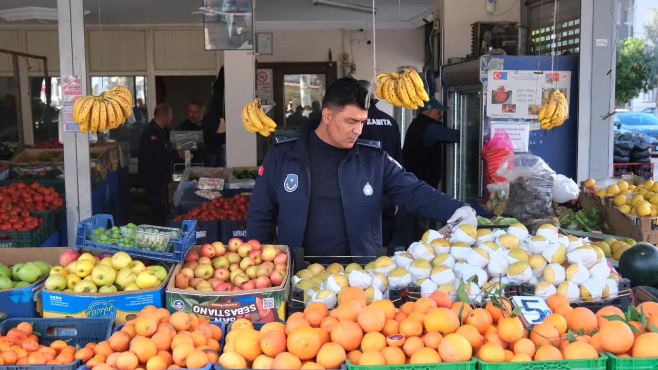 Zabıta Ekiplerinden Manav Turu: Kurallara Uymayana Taviz Yok!