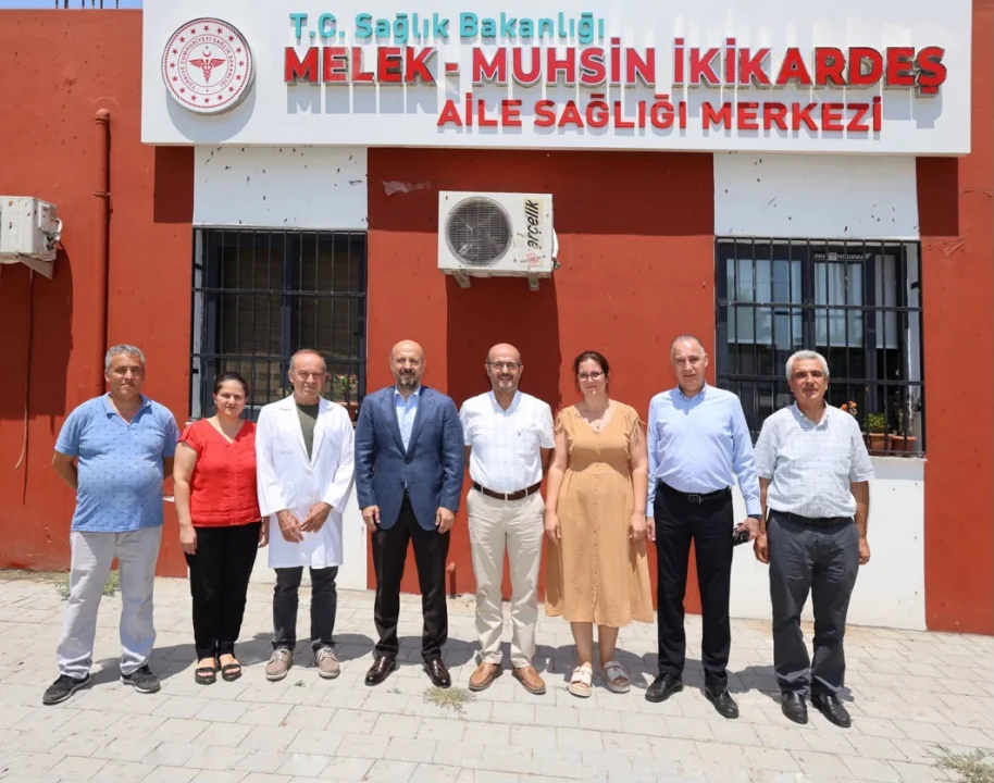 Melek-Muhsin İki Kardeş ASM’ye İl Sağlık Müdürü Nacar’dan Anlamlı Ziyaret