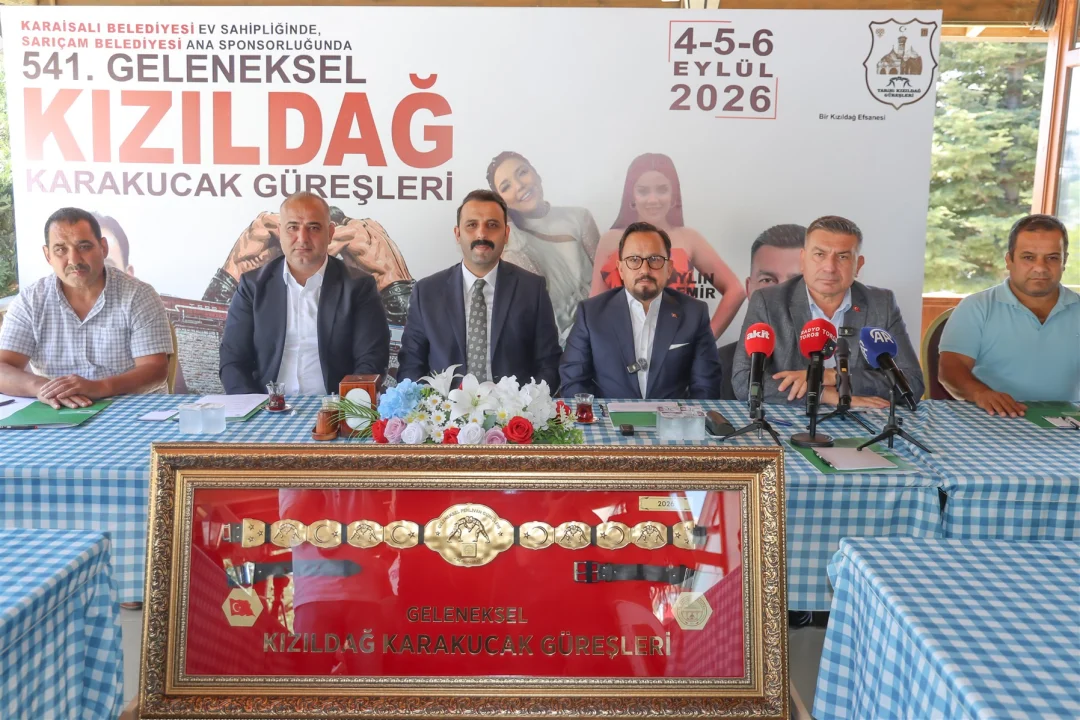 Sarıçam Belediyesi Ana Sponsorluğunda 541. Kızıldağ Karakucak Güreşleri Başlıyor