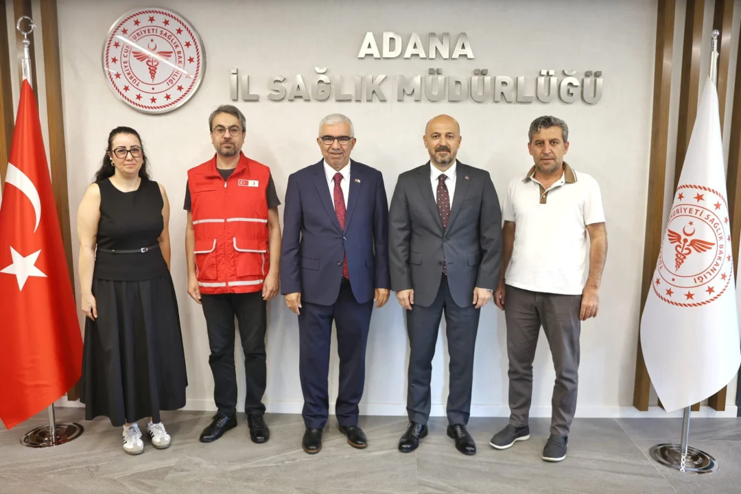 Türk Kızılay Ve Adana İl Sağlık Müdürlüğü’nden Ortak Hizmet Vurgusu