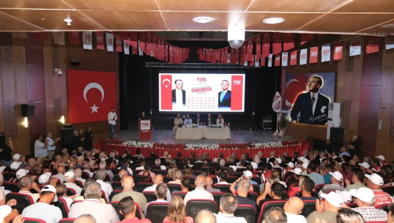 Ceyhan’da YENİ Parti’de Ahmet Biberoğlu Dönemi Başladı!