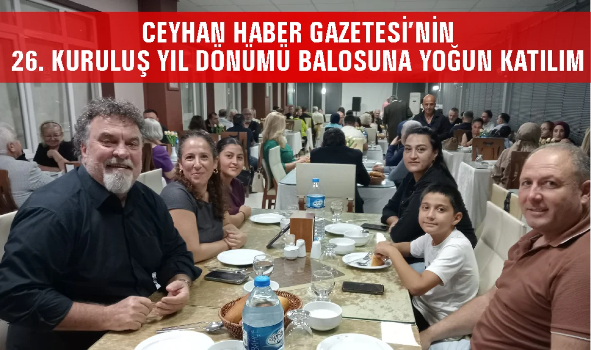 Ceyhan Haber Gazetesi 26. Yaşını Öğretmen Evinde Muhteşem Bir Baloyla Kutladı