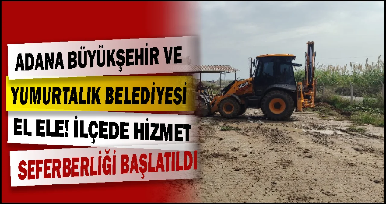 Yumurtalık Belediyesi Tam Kadro Sahada! Yağış Ve Sel Riskine Karşı Yoğun Temizlik Mesaisi