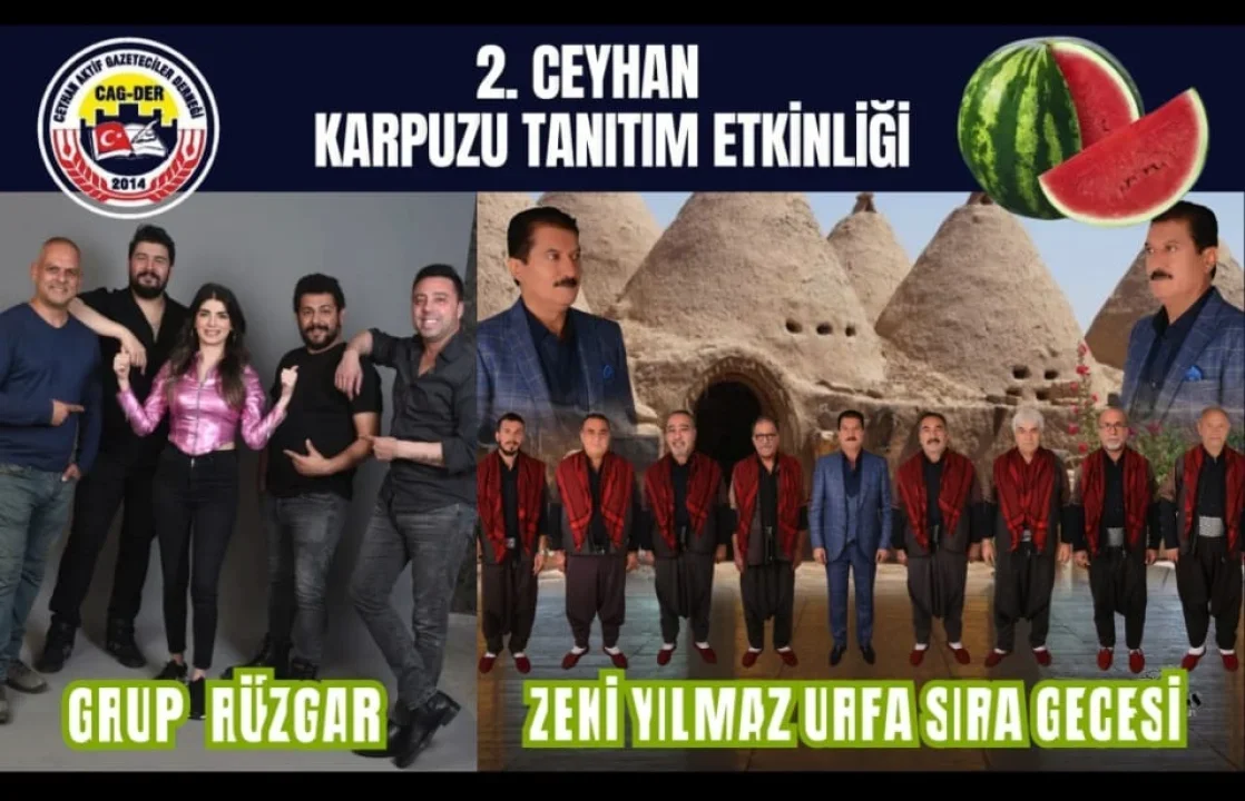 Ceyhan Karpuz Tanıtım Festivali’nde Buluşalım!