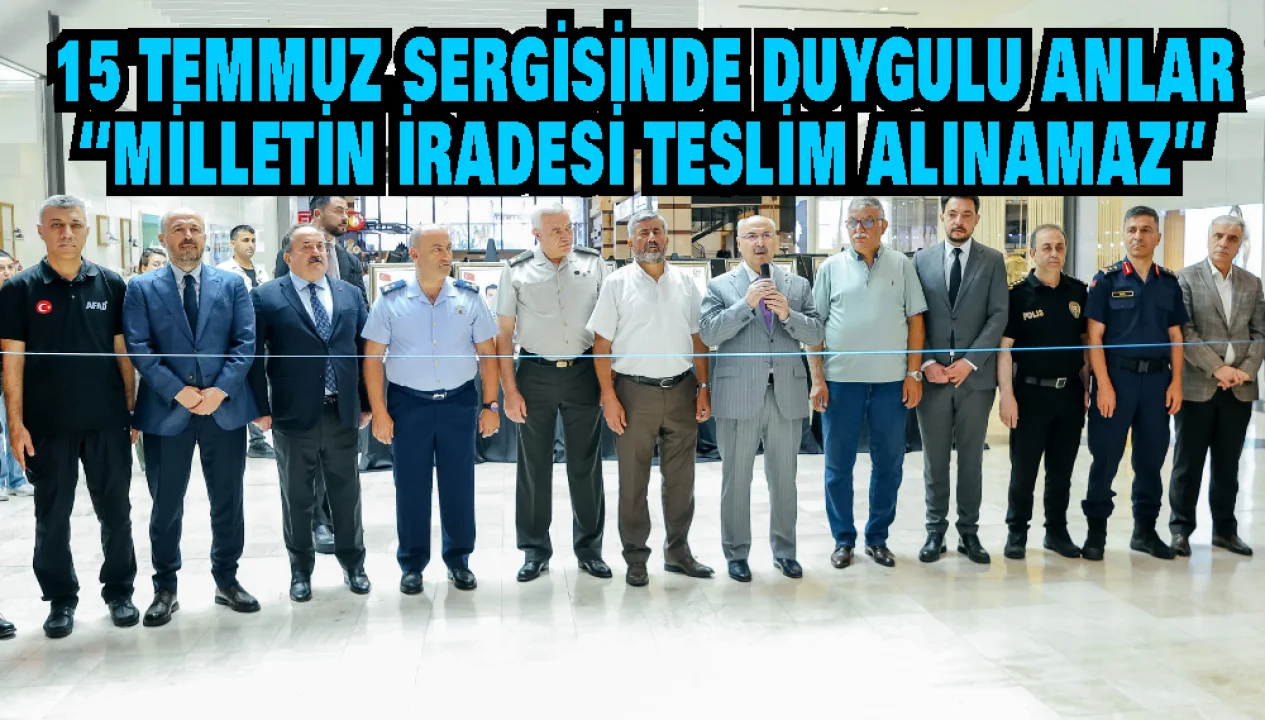 Adana’da 15 Temmuz sergisi: Şehit polis aileleriyle anlamlı buluşma