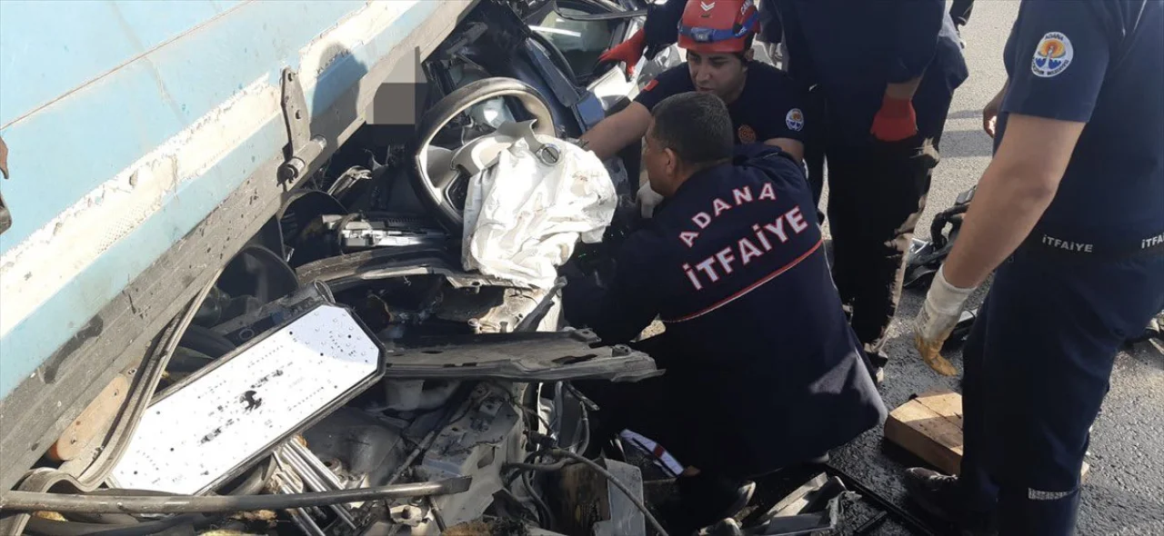 Adana TAG Otoyolu’nda Korkunç Kaza: 1 Kişi Hayatını Kaybetti