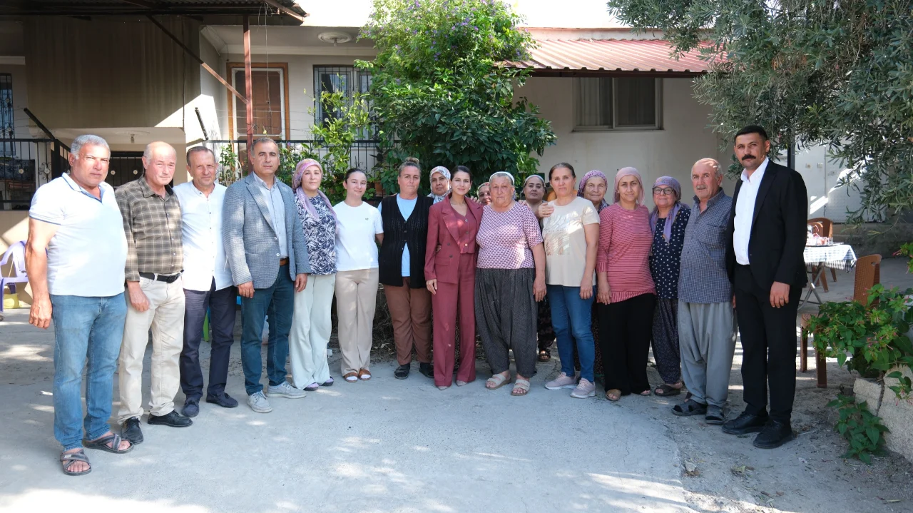 Ceyhan Belediye Başkan Vekili Sevil Aydar Yıldız kırsal mahalleleri ziyaret etti