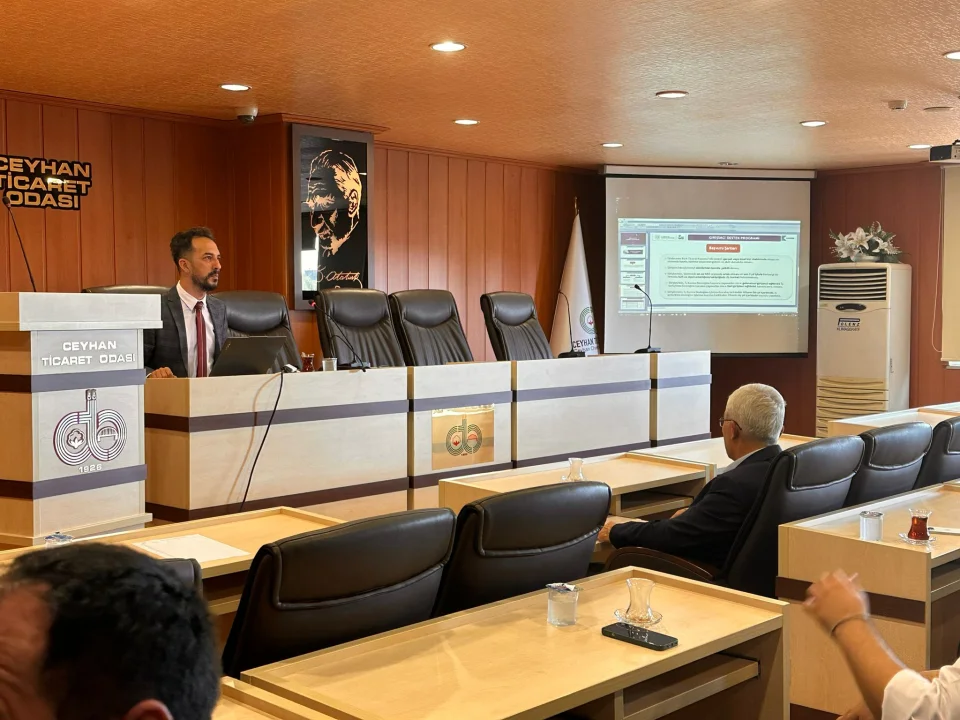 KOBİ’lere Destek Toplantısı: Ceyhan’da KOSGEB Bilgilendirmesi